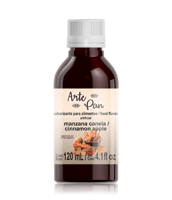 CONCENTRADO ARTE PAN MANZANA CANELA 120ML