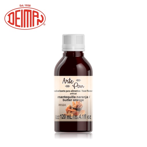 [CON-0005] Concentrado Arte Pan Mantequilla Naranja 120ML