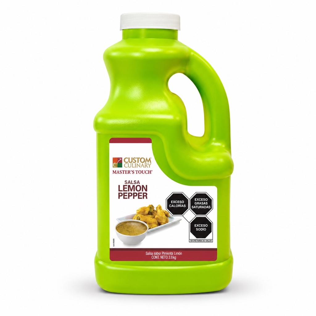 Salsa Lemon Peper Custom Culinary  3.8KG