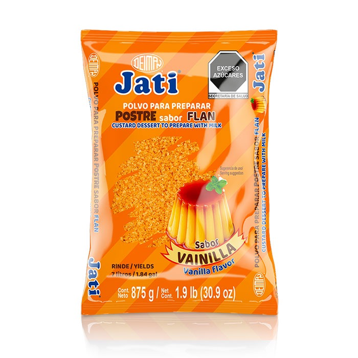 [PPPF-0875] POLVO PARA PREPARAR FLAN JATI 875GR