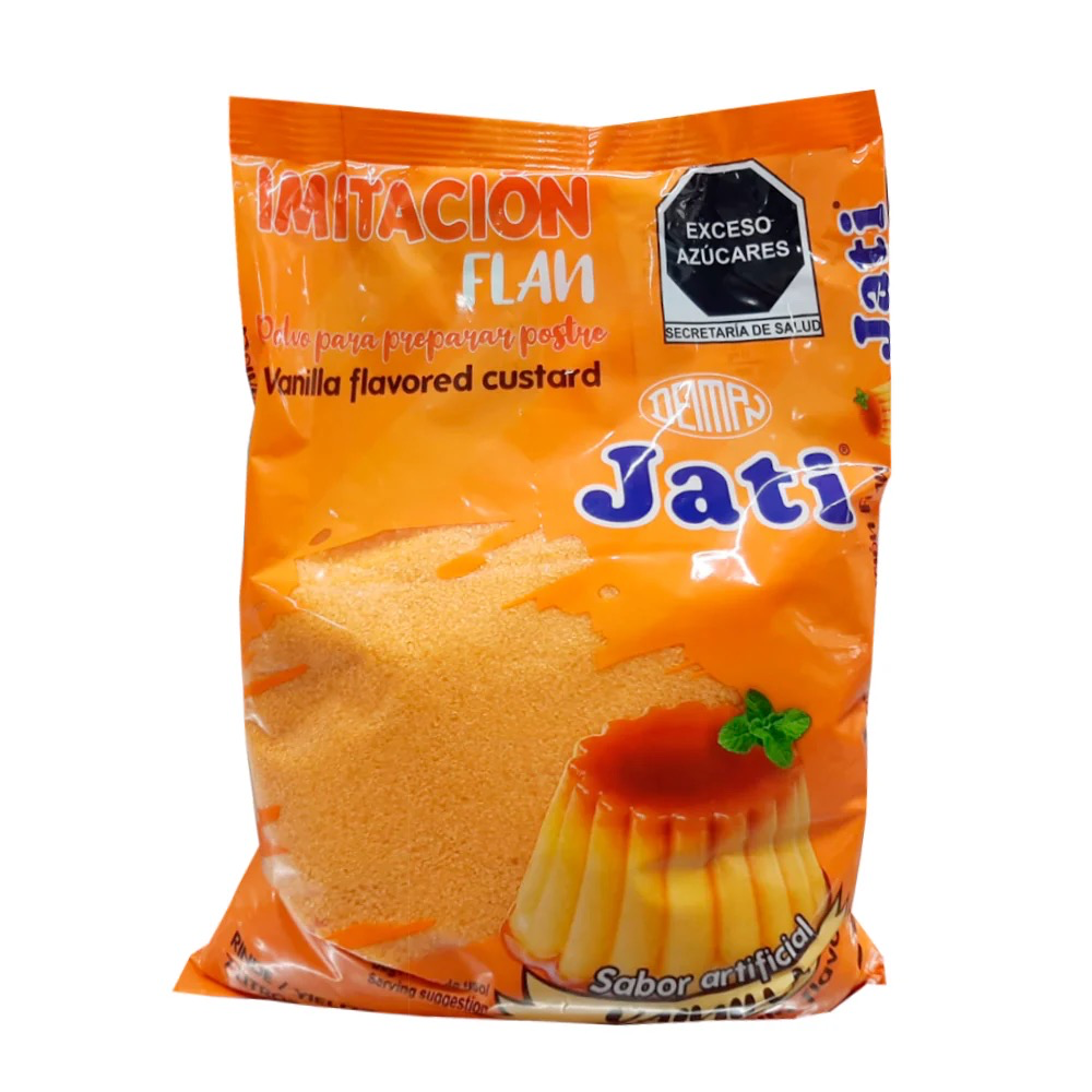 POLVO PARA PREPARAR FLAN JATI 875GR