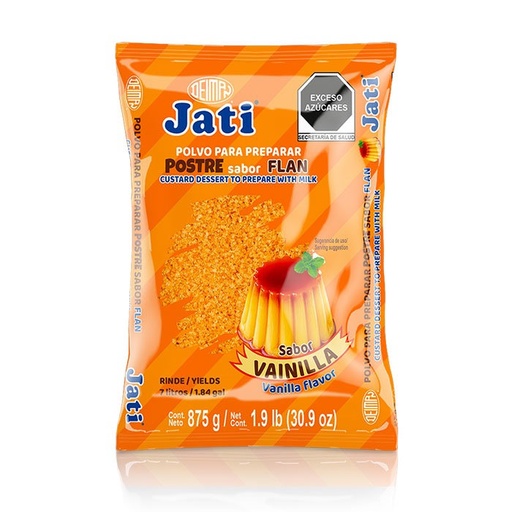 [PPPF-0875] Polvo para Preparar Flan Jati 875GR