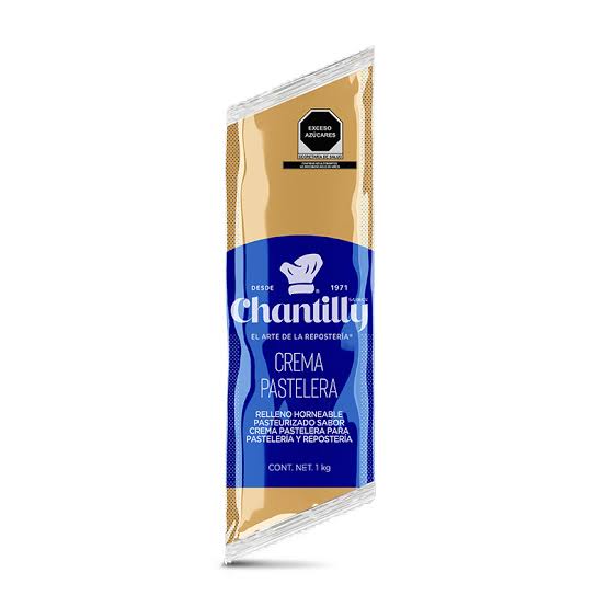 MANGA CREMA PASTELERA CHANTILLY 1KG
