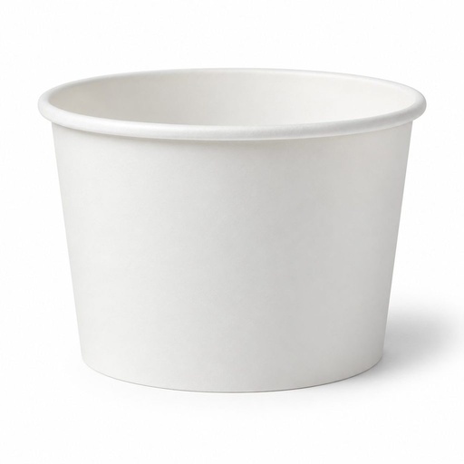 [EPB1-0550] Envase Papel Blanco 16OZ  Inix 25PZ