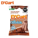 Polvo para Preparar Gelatina D´gari Sabor Chocolate de Leche 120gr