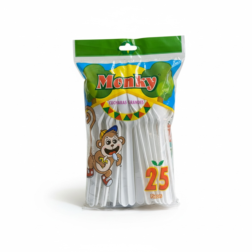 [-CUC 17.00] CUCHARA SOPERA MONKY C/25u