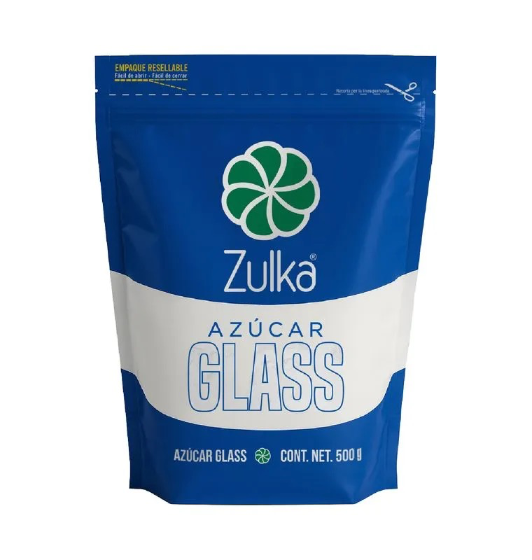 [INTDESAZU10207] AZUCAR GLASS ZULKA 500GR