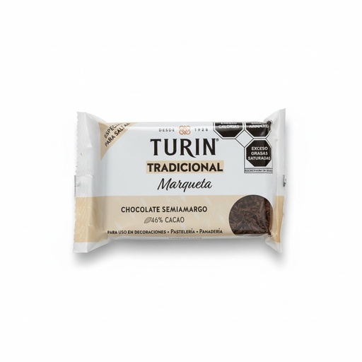 [BAR-0003] Barra Chocolate Turín Semiamargo 1KG