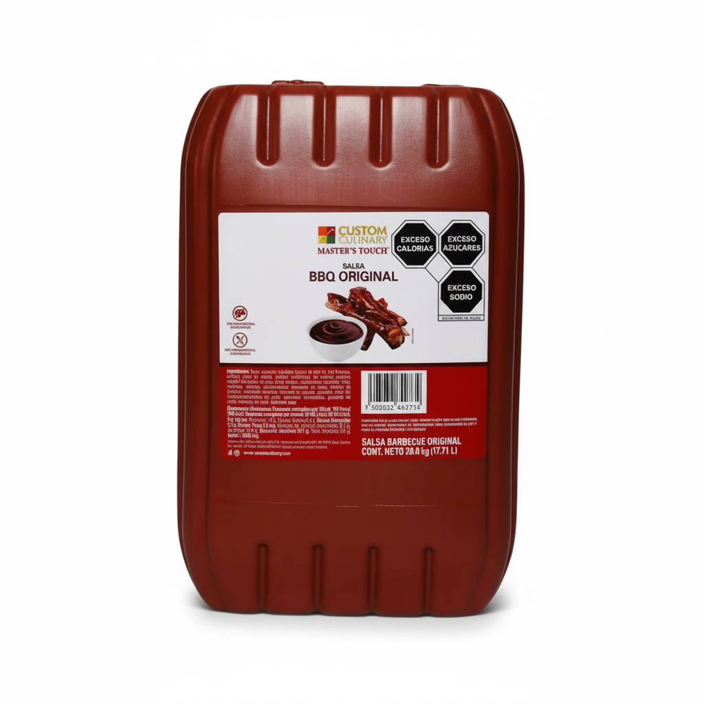 [INTCONESP51006] BIDÓN SALSA BBQ CUSTOM CULINARY 20KG