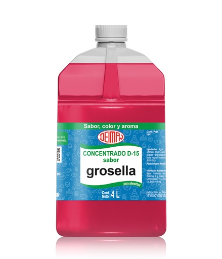 [CON-0052] Concentrado Grosella Deiman 4LT (Sabor, Color y Aroma)