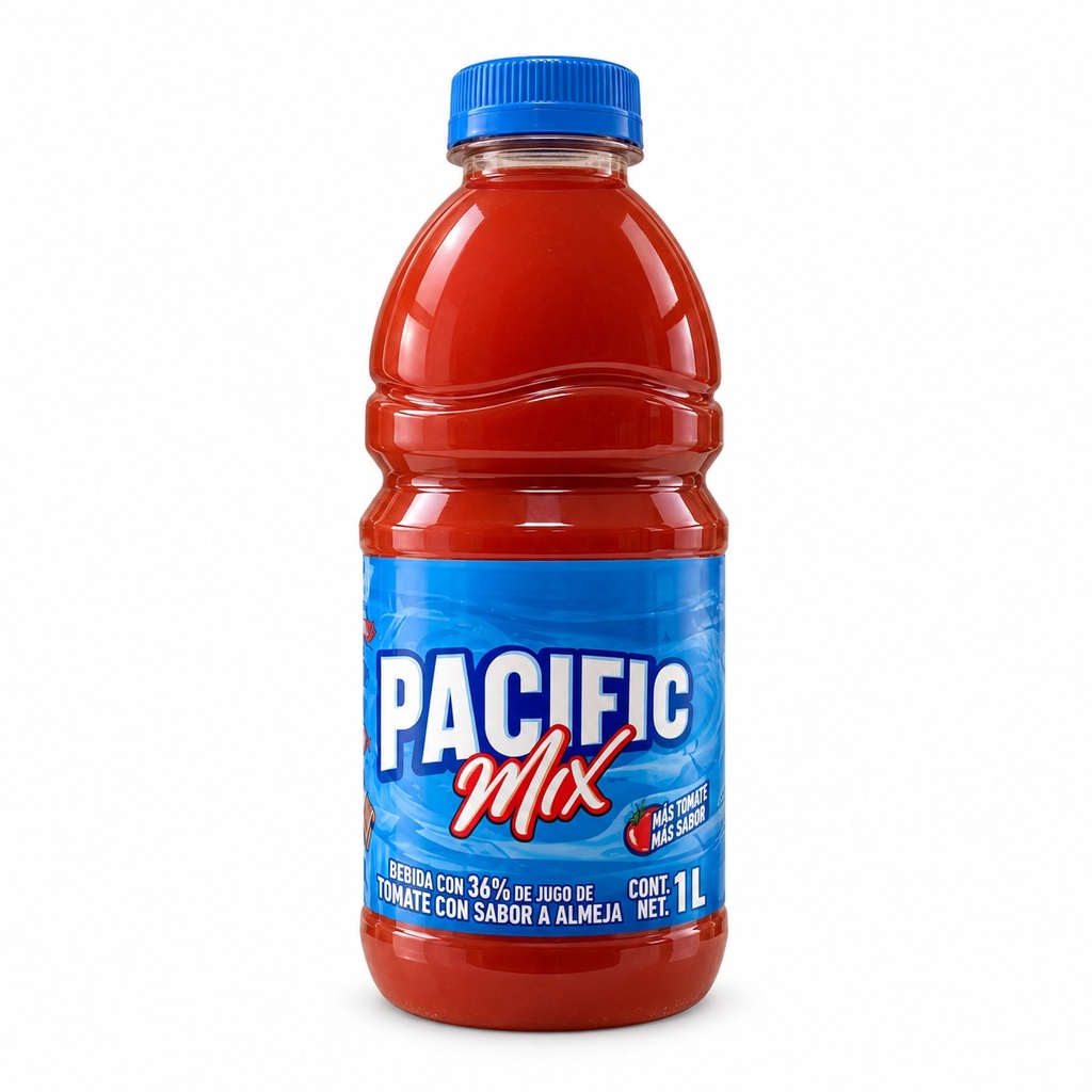 Jugo de Tomate Sabor a Almeja Pacific Mix 1LT