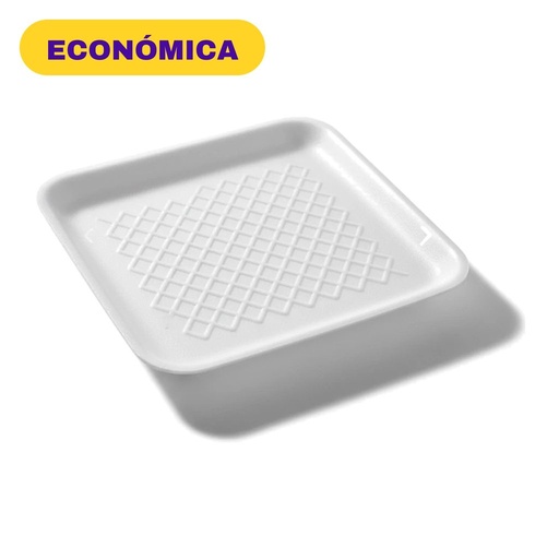 [CU8B-0303] Charola Grande 855 Unicel Económica C/50u