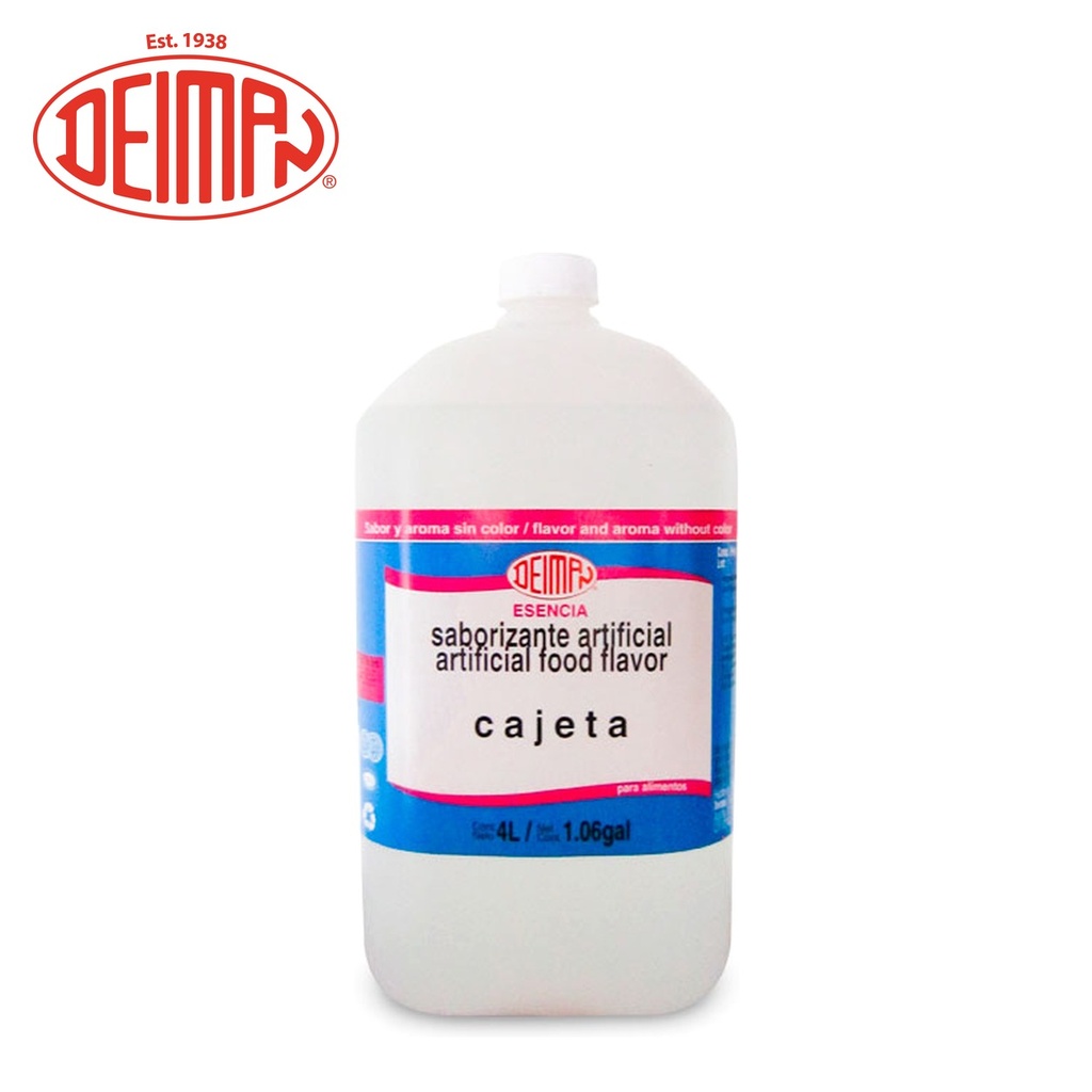 Esencia Cajeta Deiman 4LT (Sabor y Aroma sin Color)