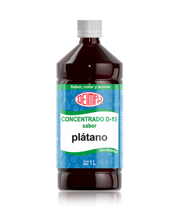 [INT801842004504] CONCENTRADO PLATANO DEIMAN 1LT (SABOR, COLOR Y AROMA)