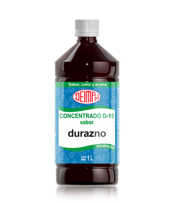 CONCENTRADO DURAZNO DEIMAN 1LT (SABOR, COLOR Y AROMA)