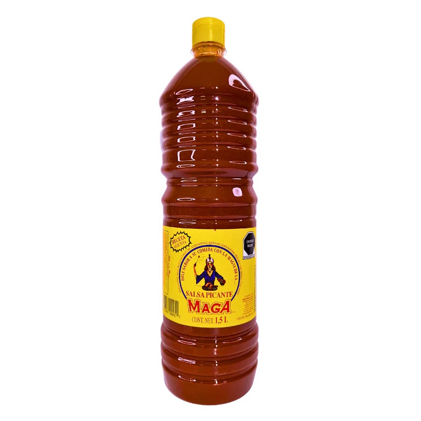 [INT786342000051] SALSA PICANTE  AMARILLA  MAGA 1.5lt