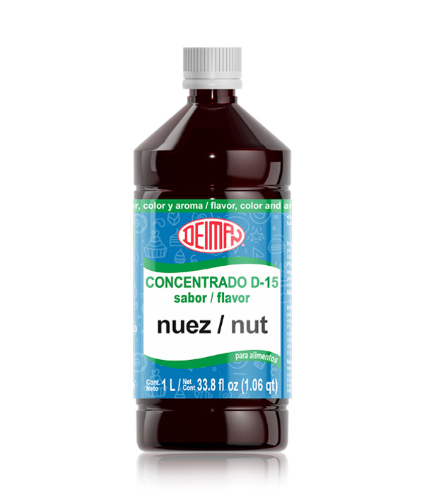 Concentrado Nuez Deiman 1LT (Sabor, Color y Aroma)