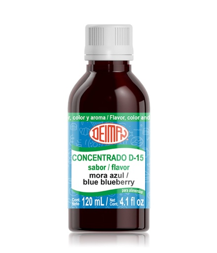 [CON-0074] Concentrado Mora Azul Deiman 120ML (Sabor, Color y Aroma)