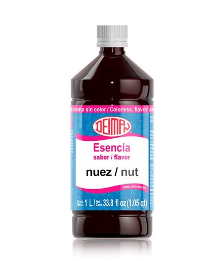 [ESE-0034] Esencia Nuez Deiman 1LT (Sabor y Aroma sin Color)