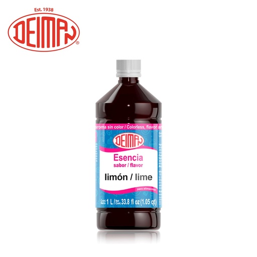 [ESE-0026] Esencia Limón Deiman 1LT (Sabor y Aroma sin Color)