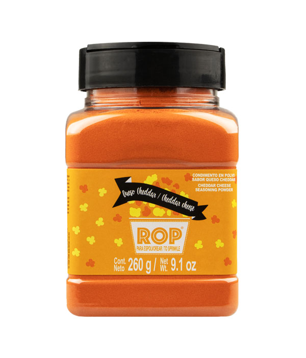 SAZONADOR POLVO ROP QUESO CHEDDAR 260GR