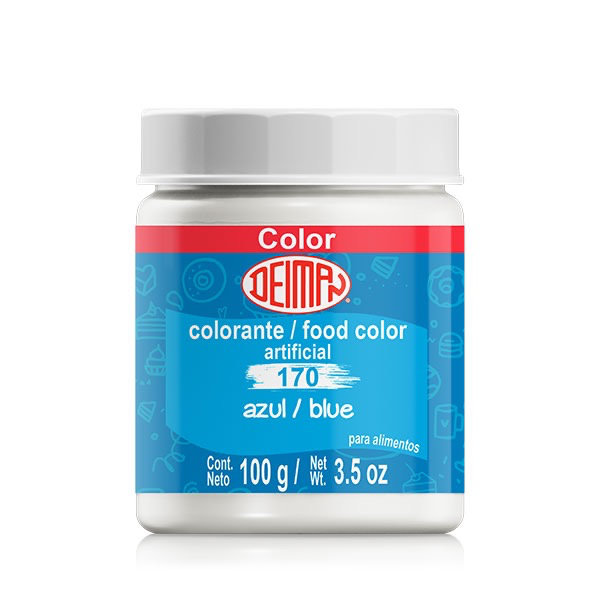 Colorante en Polvo Deiman 170 Azul 100G