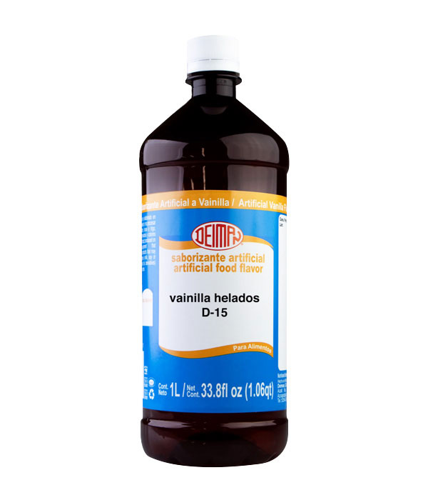Concentrado Vainilla Helados Deiman 1LT (Sabor, Color y Aroma)