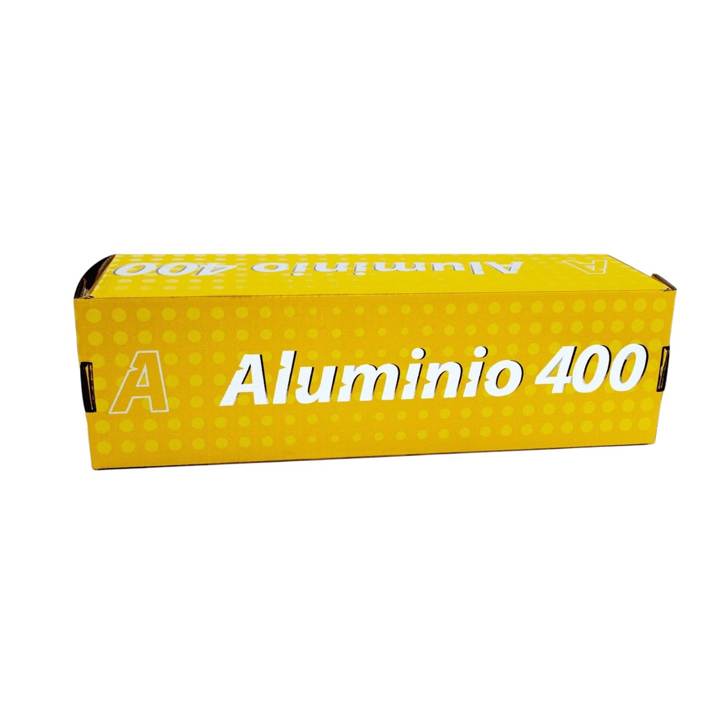 Papel Aluminio Modelo 400 Delgado Diez