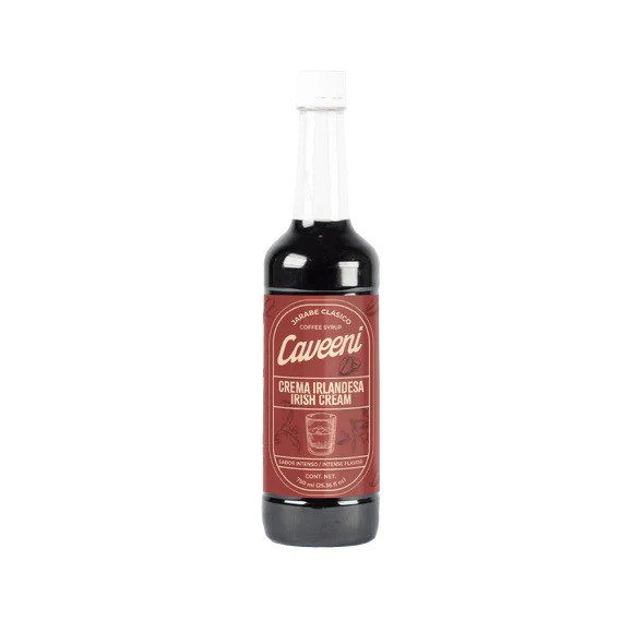 [INT7508304377215] JARABE SABOR CREMA IRLANDESA CAVEENI 750ML