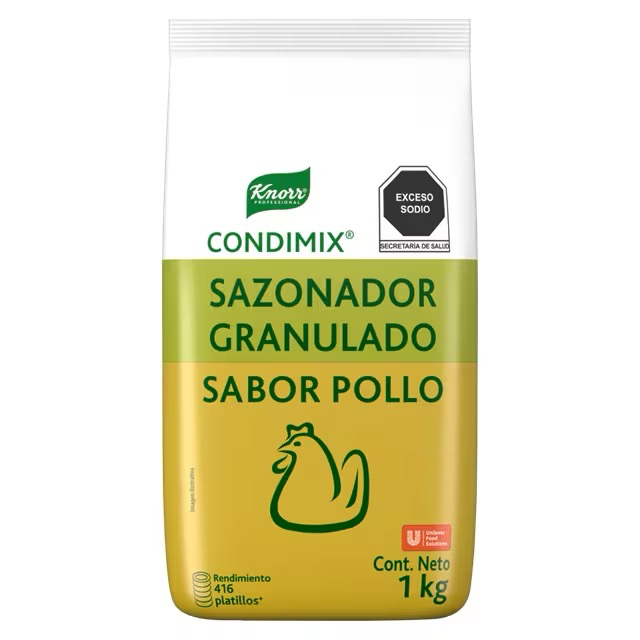 CONDIMIX CALDO DE POLLO GRANULADO KNORR 1KG