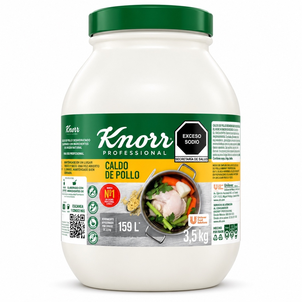 Caldo de Pollo Knorr Institucional 3.5KG