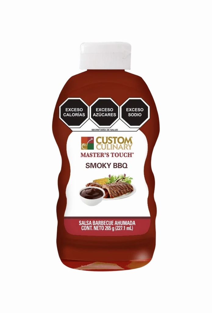 [INT7503032642864] SALSA BBQ SMOKY CUSTOM CULINARY 535GRS