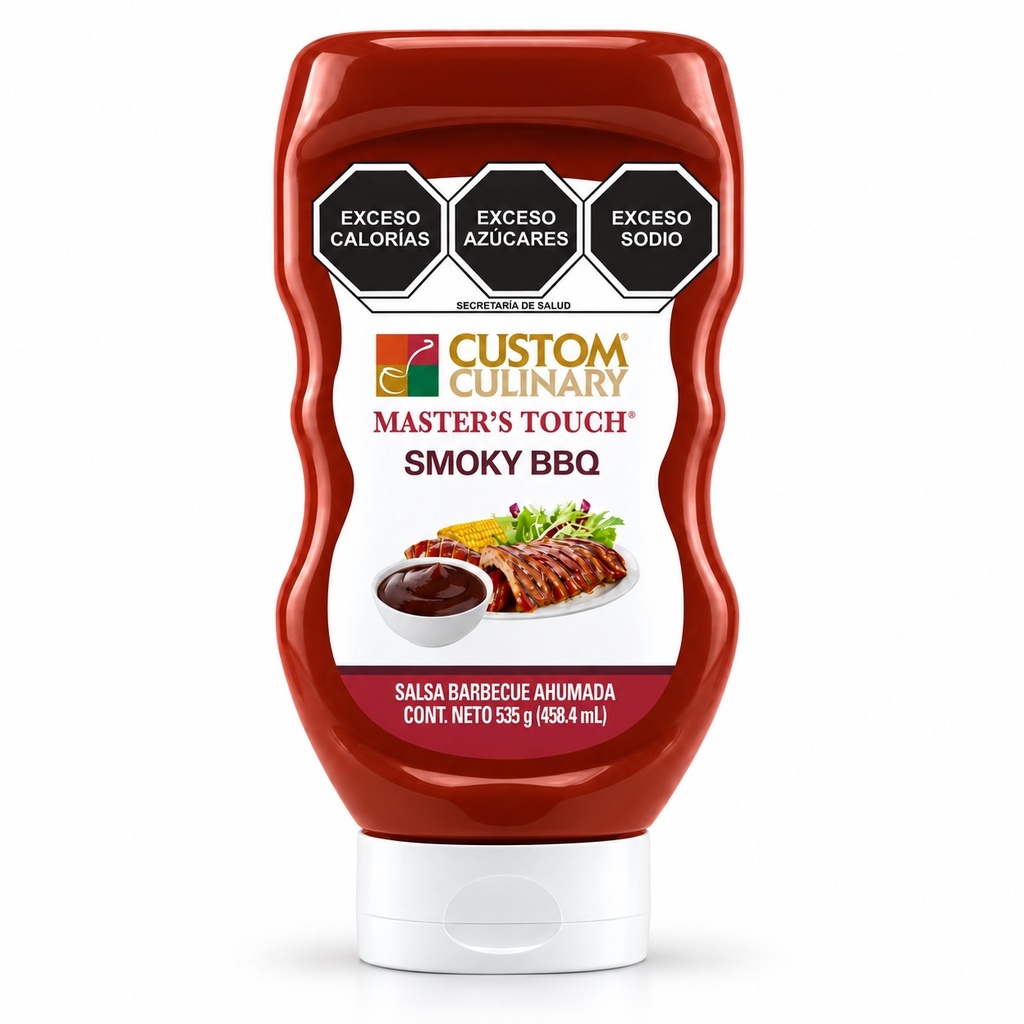 Salsa BBQ Smoky Custom Culinary 535GRS