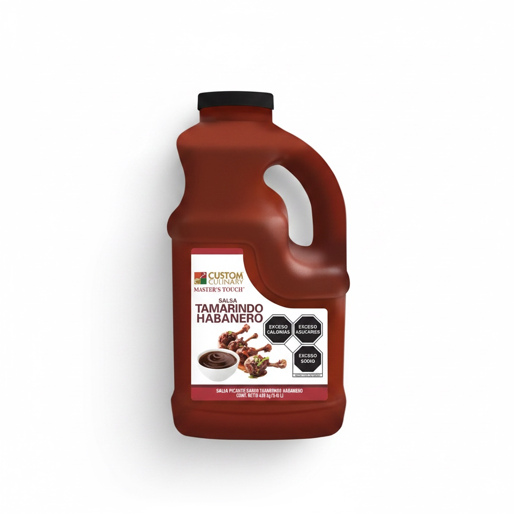 [GSTH-0629] GARRAFA SALSA TAMARINDO HABANERO CUSTOM CULINARY  4.05KG