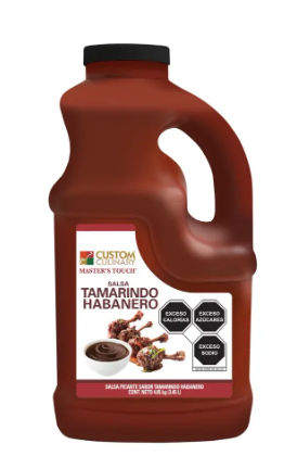 GARRAFA SALSA TAMARINDO HABANERO CUSTOM CULINARY  4.05KG