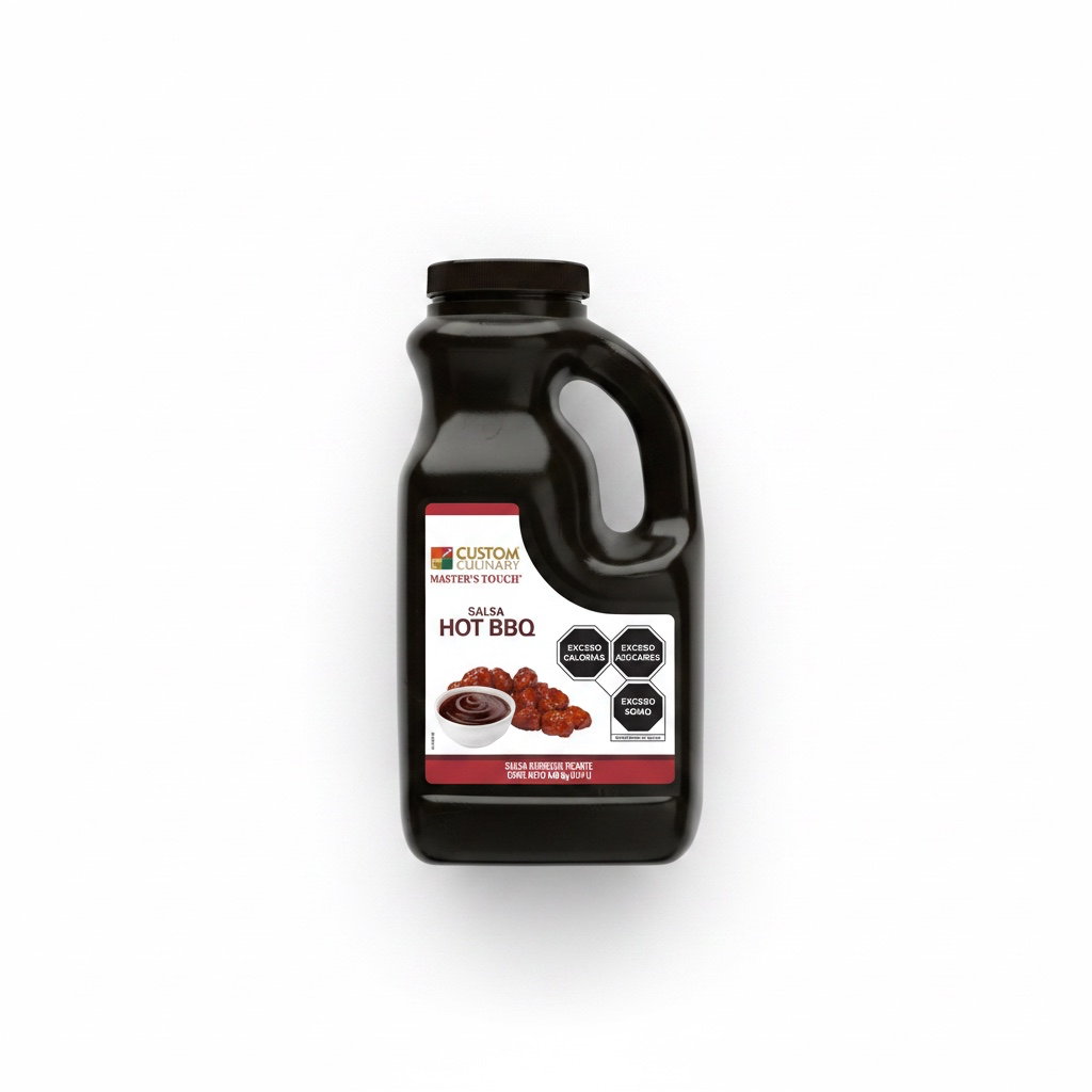[GSHB-0626] GARRAFA SALSA HOT BBQ CUSTOM CULINARY 4.40KG