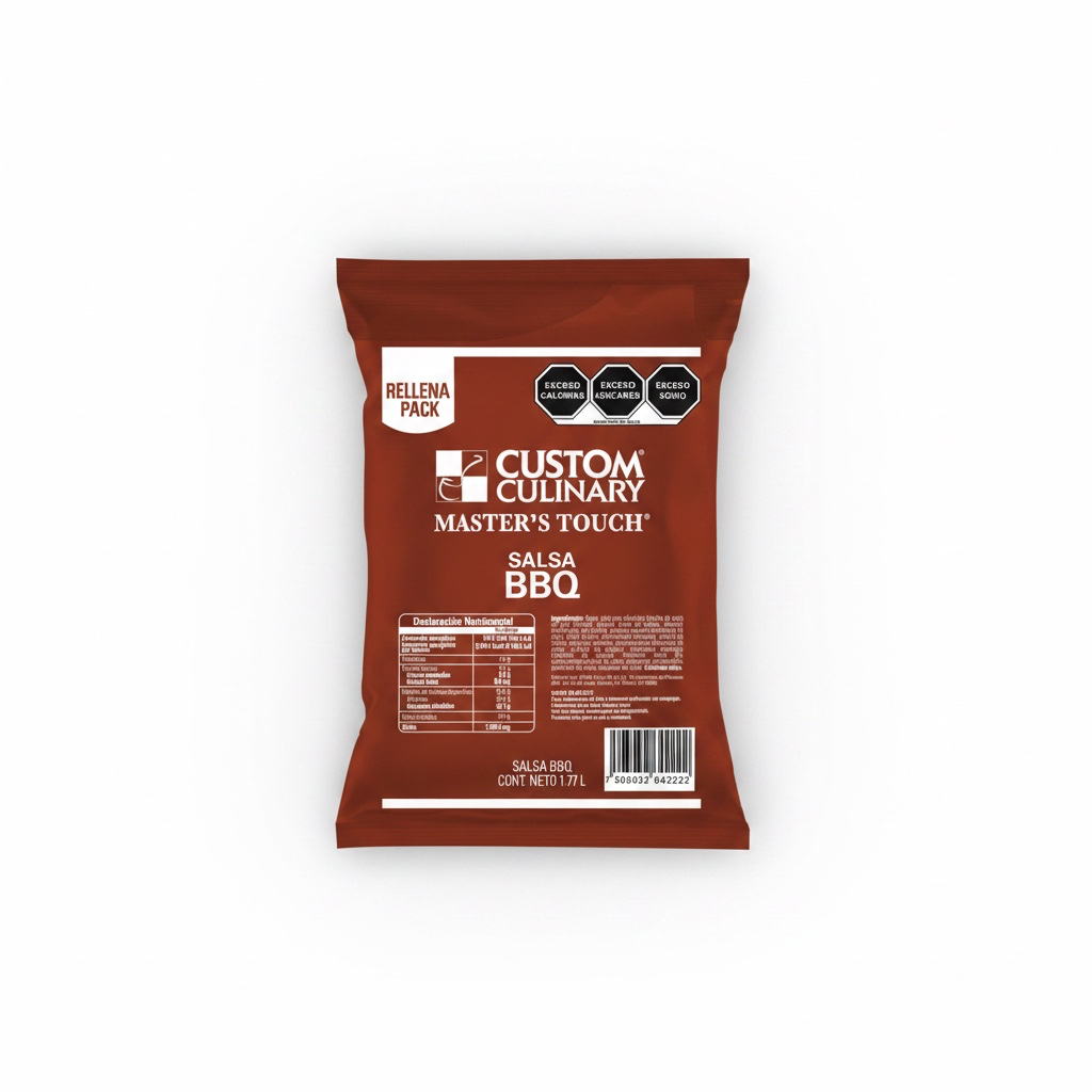 [SB2P-0969] SALSA BBQ 2KG POUCH CUSTOM CULINARY
