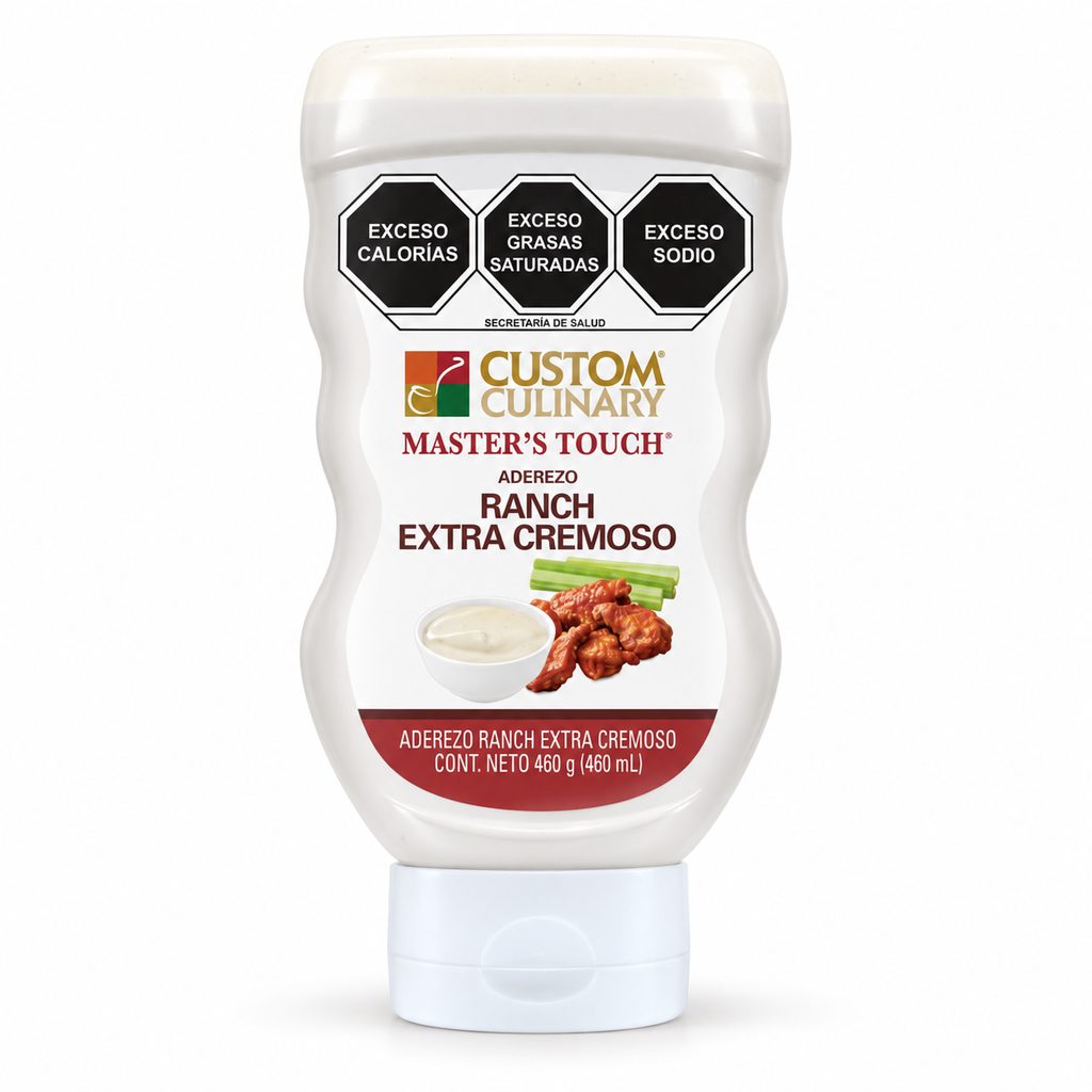 Aderezo Ranch Custom Culinary 460GRS