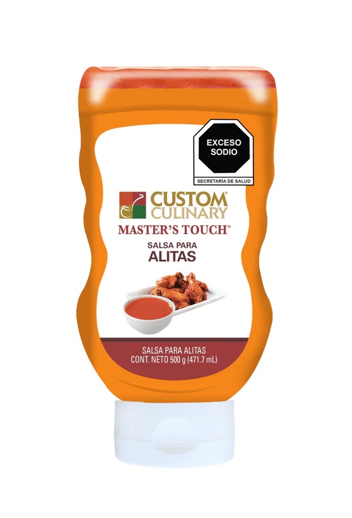 [INT7503032642116] SALSA PARA ALITAS CLÁSICA CUSTOM CULINARY 500GRS