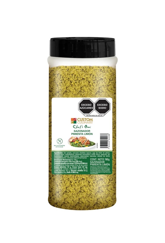 [INT7503032642086] SAZONADOR PIMIENTA LIMÓN CUSTOM 780GR