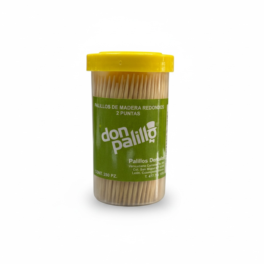 [PDMS-0778] PALILLO DE MADERA SALERO DON PALILLO C/250u