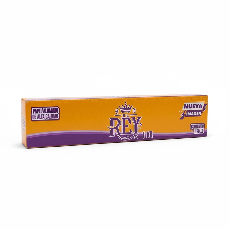 [PAPE-0807] PAPEL ALUMINIO PREMIUM EL REY 1KG