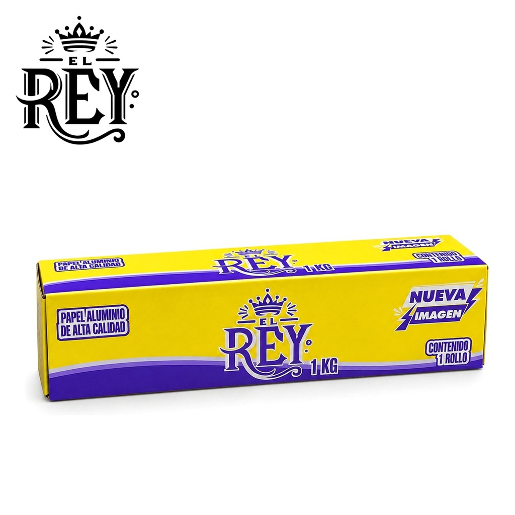 Papel Aluminio 1KG Premium El Rey