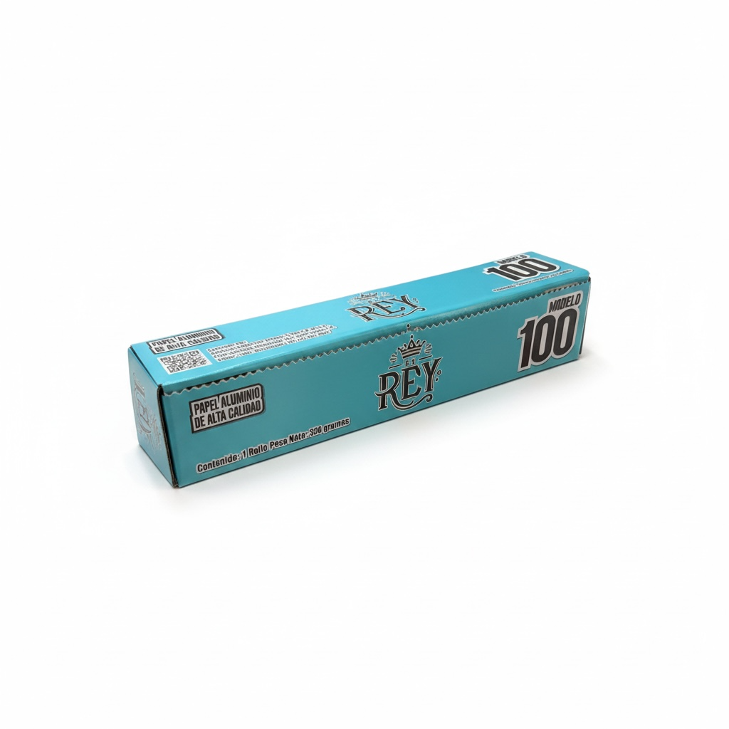 [PAER-0799] PAPEL ALUMINIO EL REY MODELO 100