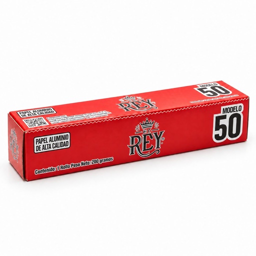 [PAER-0800] Papel Aluminio Modelo 50 El Rey