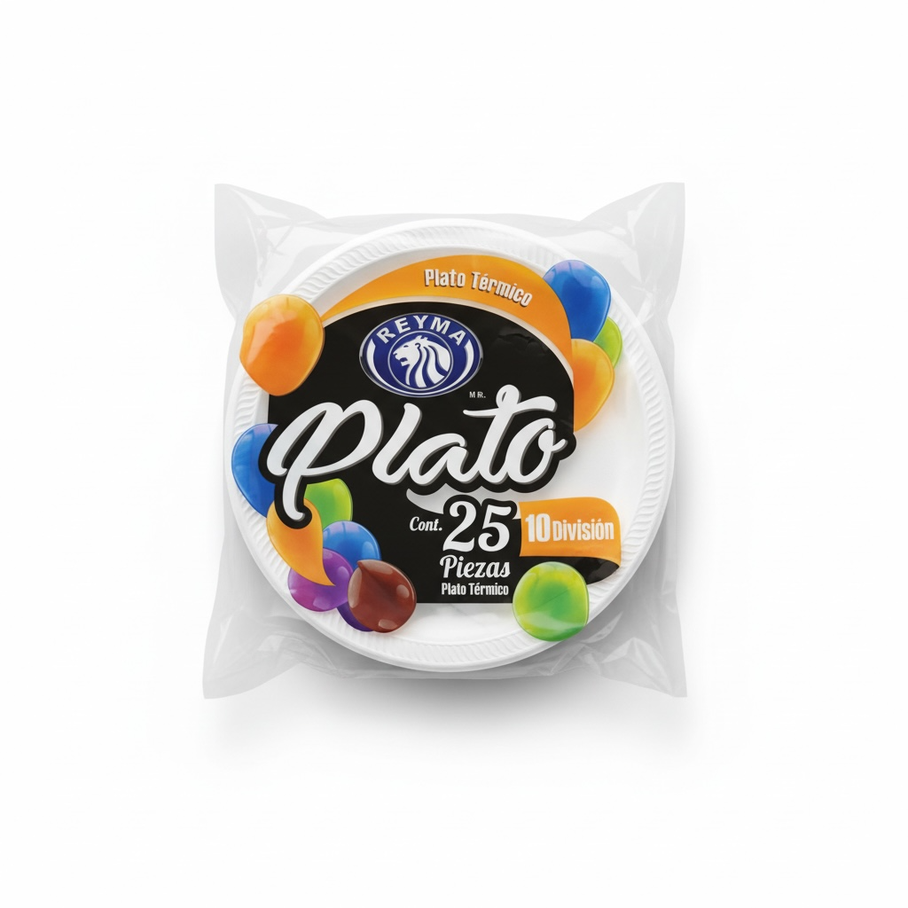 PLATO UNICEL 10 DIVISION REYMA 25PZ