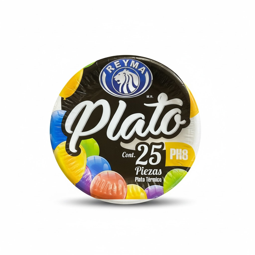 Plato Unicel Pozolero PH8 Reyma 25u