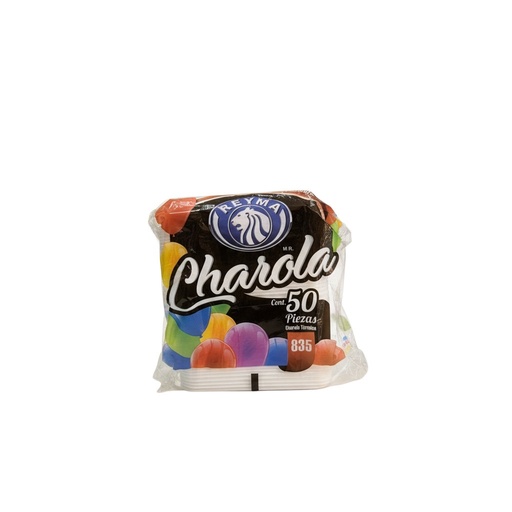 [CU8R-0302] Charola Unicel 835 Reyma 50PZ