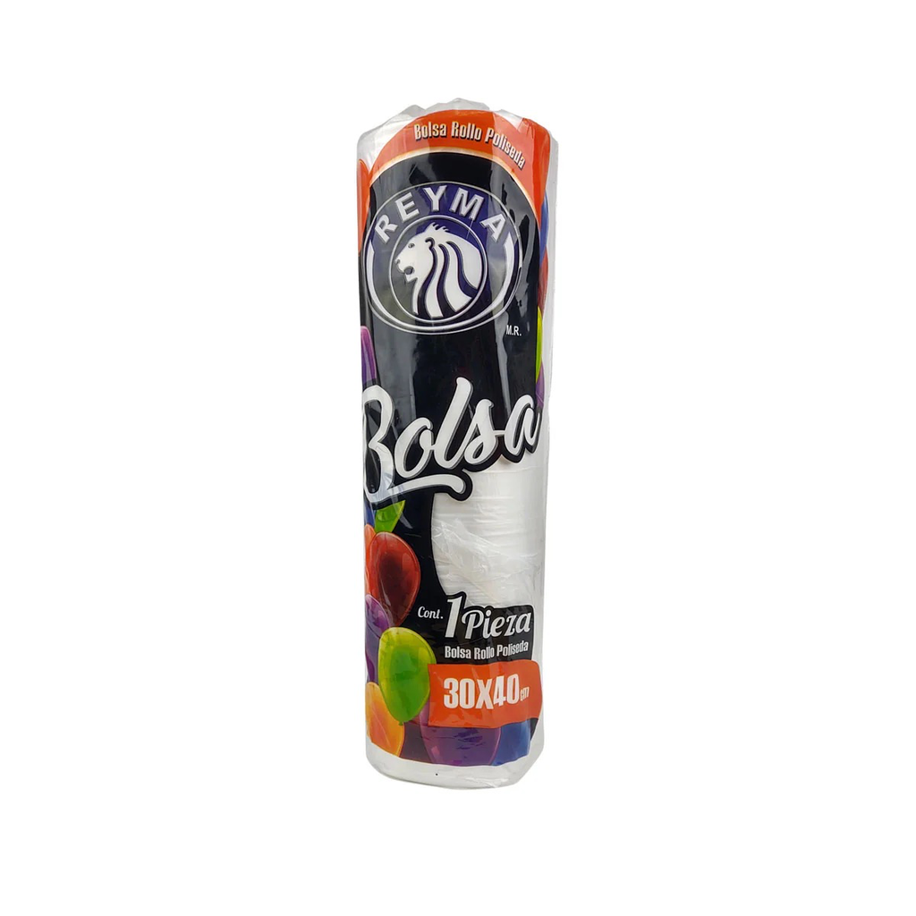 BOLSA POLISEDA ROLLO CHICO 30X40 REYMA