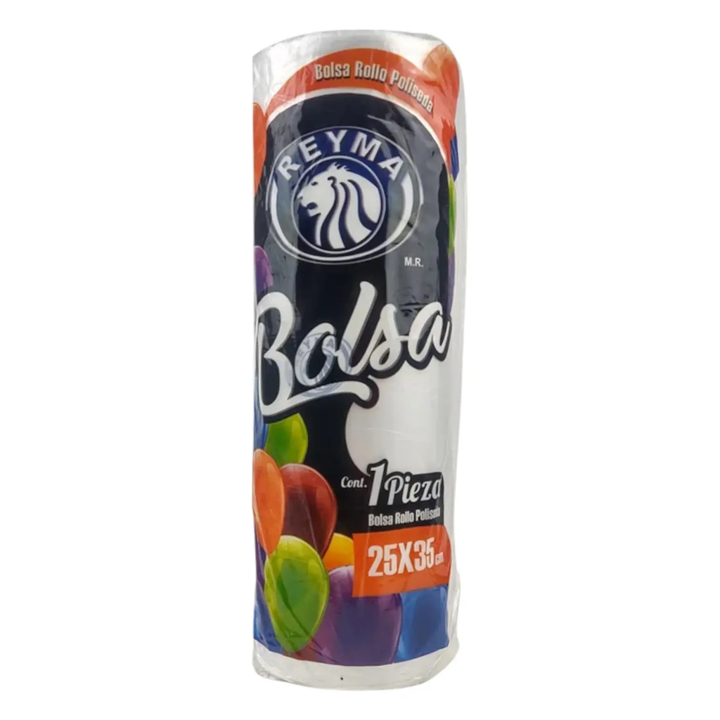 BOLSA POLISEDA ROLLO CHICO 25X35 REYMA